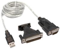 Viewcon
Кабель-перехідник USB1.1-COM (9+25pin), блістер