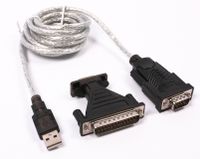 Viewcon
Кабель-перехідник USB2.0-COM (9+25pin), блістер