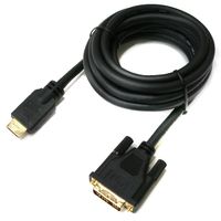 Viewcon
Кабель HDMI-DVI (18+1) 2 м, M/M, в блістері