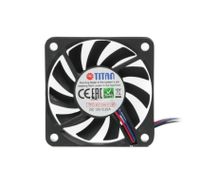 Titan
Вентилятор 60 x 60 x 10 мм, 3p/3c, 2-Ball, ультра-потік