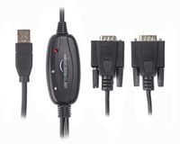 Viewcon
Кабель-перехідник USB 2.0-2х COM (9+25pin), 1.4 м