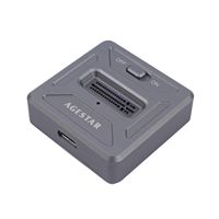 Agestar
Док-станція, USB 3.1 Type C, M.2 NVME, 1 слот, сірий