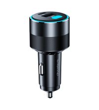 Choetech
Автомобільний зарядний пристрій, 2 USB-C+USB-A, 130Вт, QC3.0/PD/PPS, чорний